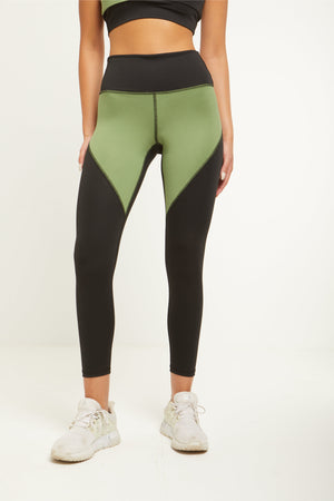 KHAKI WAVE LEGGING