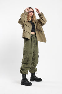 TECHWEAR Reversible Cargo pants in Khaki